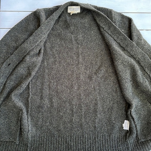 Denim & Supply Ralph Lauren Olive Green Wool Blend Cardigan size S - Picture 3 of 7